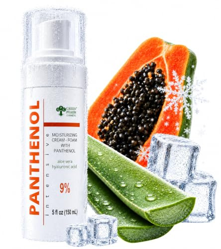 9% Panthenol Schaum-Spray – Beruhigt Rötungen, Akne, Sonnenbrand & Hautregeneration mit B5, Aloe & Hyaluronsäure – Nach Laser, Facelift, Tattoo & Haartransplantation, 150ml