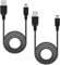 Mcbazel PS3 Ladekabel 2Pcs 1M PS3 Controller Ladekabel Mini USB Kabel für Sony PS3 / PS3 Slim/Dualshock 3 Controller