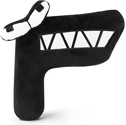 OSDUE Alphabet Lore Plüsch Spielzeug, 20cm Buchstaben Plüsch Spielzeug, Lustige Alphabet Lore Plüschtiere für Freunde, Familie, Weihnachten, Thanksgiving, Geburtstag (F)