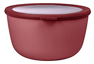 Mepal - Bol Multifonction Cirqula Rond - Boîte Conservation Alimentaire avec Couvercle - Convient comme Boîte de Hermétique pour le Réfrigérateur, Micro-ondes & Congélateur - 3000 ml - Vivid mauve