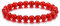 CrystalTears Carnelian Healing Crystal Bracelet 8mm Natural Red Agate Gemstone Bead Bracelets for Women Quartz Crystal Stone Stretch Bracelet for Her Christmas Valentine' s Gifts