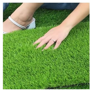 Gazon Artificiel 3m X 5m Tapis De Gazon Artificiel Réaliste Tapis De Faux Gazon Hauteur des Poils 20MM Naturel pour L'intérieur Et L'extérieur sous-Couche De Gazon Artificiel(Size:2X3M)