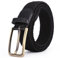 BOZEVON Elastischer Geflochtener Gürtel - Mehrfarbiger Elastischer Gürtel Flechtgürtel Stretchgürtel Business Lässiger Gürtel Breit 3,5 cm für Unisex-Herren und Damen