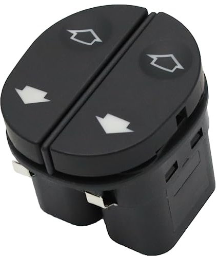 MCamooer Botonera Elevalunas para Fiesta Interruptor de Ventana para Fusion 1995-2005 96FG14529BC para Fiesta KA MK6 Puma Mando Elevalunas