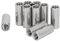 10 Stück Lange Stangenmutter M12 x 1,75 Innengewinde 16mm OD 40mm Länge Rundes Langmuttern Gewindehülsen Edelstahl Verbindungsmuttern Set für Ersatz Wartung