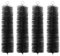 VENEKA 40 Stücke Edelstahl Bürste Aquarium Filter Aquarium Reinigen Werkzeuge Bürsten Teich Mischer Filter Bürsten