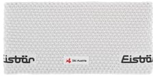 Eisbär Stirnband Damen & Herren Jamie Ski Austria Weiß - Merino Headband Unisex - Haarband mit Fleece schützt vor Kälte und Wind - Haube weich warm atmungsaktiv aus Österreich