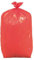 Sac poubelle 110 litres tri sélectif rouge opaque - carton de 200