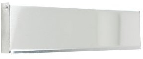ZS38SS Inner Letter Tidy Satin Stainless Steel 350 x 75 mm