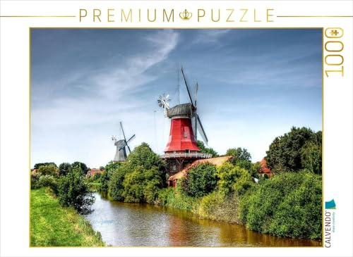 CALVENDO Puzzle Greetsiel - Deutschland | 1000 Teile Lege-Größe 64 x 48 cm Foto-Puzzle für glückliche Stunden