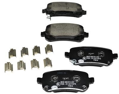 HELLA 8DB 355 014-331 Bremsbeläge - mit akustischer Verschleißwarnung