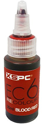 XSPC EC6 ReColour Dye, Blood Red - 30ml, 5060175589392