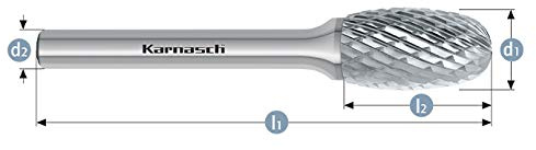 karnasch 113041.035 corte herramientas Rotary Burr