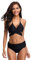 SHEKINI Damen Bikini Set Neckholder Push Up Oberteil Große Brüste Mit High Waist Bikinihosen Bottom Sport Zweiteiliger Geteilter Badeanzug