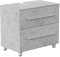 emotion Universal Unterbau auf Standfüßen 70 cm SoftClose Beton