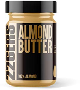 226ERS Almond Butter | Crema de Almendras Alta en Proteínas, Mantequilla de Almendras Sin Azúcar y Sin Gluten - 300 gr