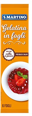 S.Martino S.Martino - Gelatina In Fogli (6 Fogli) 12G - 10 Gr