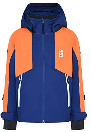 LEGO Wear Unisex Wear Jungen Skijacke Winterjacke 12.000 Wassersäule Atmungsaktiv Lwjested 705 Regenjacke, 271, 104 EU