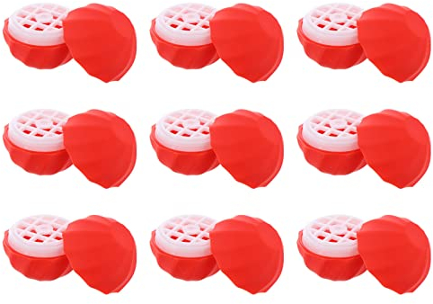 SOLUSTRE Kosmetikflasche Leer Lip Balm Kugel Leere Lippenbalsam Container Nachfüllbare Lippenbalsam Kugel Container Leere Lippenstiftkugeln Container Für DIY 10 Stücke