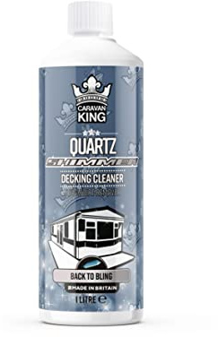 Caravan King - Heavy-Duty Deck Cleaner - Algae & Mould Remover for Wood & Composite Surfaces, Ideal for Decks & Patios, Safe 1L Formula, Fast-Acting, Easy Application