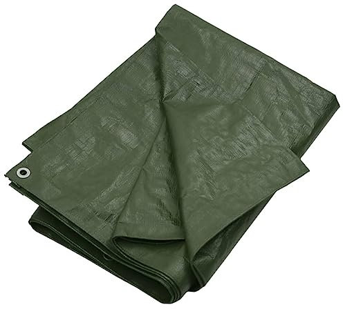 vidaXL Abdeckplane Schutzplane Gewebeplane Bootsplane Bodenplane Gartenplane Holzplane Schutzfolie Industrieplane Plane 180g/m² 3x5m Grün HDPE