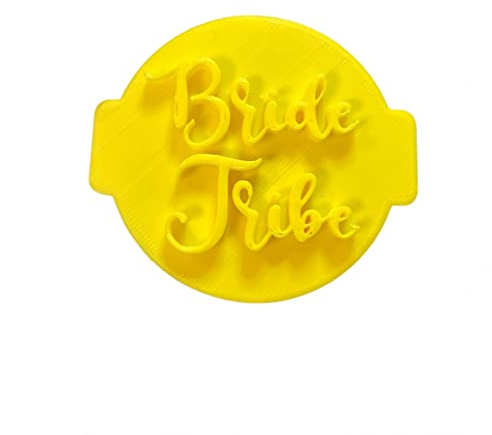 The Cookie Cutter Hub Bride Tribe Embosser No 127 /Stamp for Cupcakes Fondant Icing Clay Cake Baking Decoration