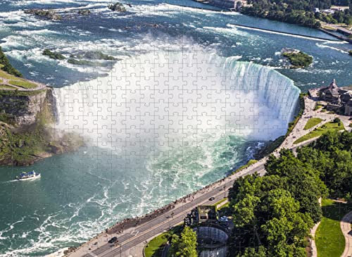 Puzzle mit 1500 Teilen, Niagarafälle, Puzzle, ideal für Entspannung und Meditation, Lernspiel
