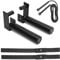 JASONS Weight Plates Holder | Extended 9 Olympic Weight Holder Rack for Plates | 2 Inch Attachment Accessories Power Rack Weight Holder with Jump Rope and Lifting Straps