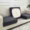 WEJOY Sofa Sitzkissenbezug, Stretch Sitzkissenschutz, Elastischer Kissenbezüge, Husse Überzug Bezug Für Sofa Sitzkissen, rutschfest Stoff Tartan