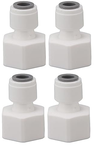 Qcwwy Bierfass-Spender-Adapter, Genaue und Stabile Verbindung, kein Auslaufen, Biermaschinen-Spender-Adapter, Feine Verarbeitung, Bier-Maker-Adapter für Bierfässer (5/16)
