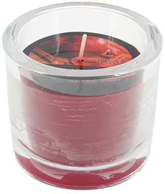 Gala Candle - Duftkerze im Glas - Apfel/Zimt Kerze mit langer Brenndauer - Advent - Weihnachten - Kerzen