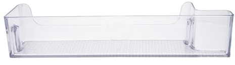 ensipart Flaschenfach für Kühlschrank kompatibel mit Samsung DA63-09330A Türfach in KühlGefrierKombination transparentes Abstellfach