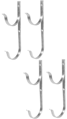HAWILLOSCH 2 Paia gancio appendiabiti per piscina lumaca di pietre preziose piscina in alluminio gancio fermaporta Accessori per piscina gancio per appendere a bordo piscina asta in alluminio