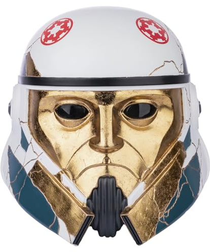 Deluxe Full Head Helmet for Cosplay Halloween Mask, Collectible Home Decoration