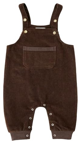 Volunboy Bambino Dinosauro Salopette, Unisex Senza Maniche Regolabili Pantaloni Velluto a Coste