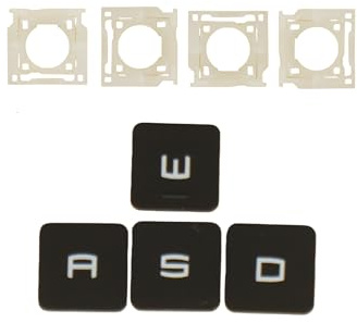 Clés de rechange pour ordinateur portable MSI GE63 GE63VR GE65 GE73 GE73VR GE75 GL75 GP65 GP75 GS75 GT63 GT76 GX63VR Style cristal (WASD)