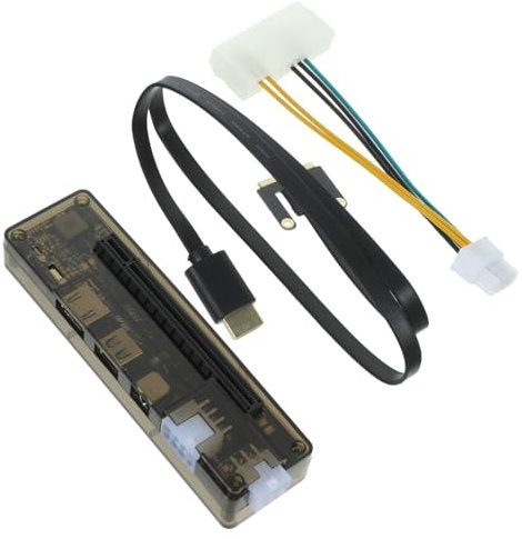 Homoyoyo External Laptop Video Card Dock Pci Portable Dock for Independent Graphics Expansion Compatible with Various Systems Supports Up to Durable Design