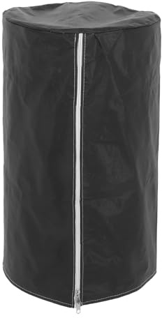 MAGICLULU Housse de Protection Anti-poussière pour Bonbonne de Gaz 10 Kg Noire Imperméable et Anti-UV Cuisine en Plein Air, Camping et Barbecue, Couverture Résistante et Adaptée