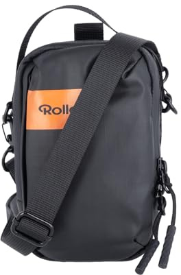 Kameratasche, Rollei Fotoliner Ocean Pocket Bag Kamera Tasche Klein Schwarz | Fototasche Wasserdichte Umhängetasche Camera Bag für Kompaktkamera und Zubehör Kameratasche-Tasche-Fototasche-Umhängetasche