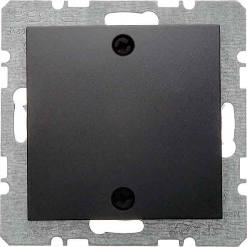 Hager – Platte Blind mit Keilrahmen verschraubter B1/B3/B7 anthrazit