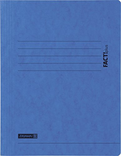 Brunnen Sammelmappe, hochwertiges Pressspan, 246 x 321 mm, blau