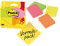 Post-it Notes, Verschiedene Neonfarben, Promotion, 3 Blöcke + 1 GRATIS, 38 mm x 51 mm - Selbstklebende Notizzettel zum Notieren, für To-Do-Listen und als Erinnerung