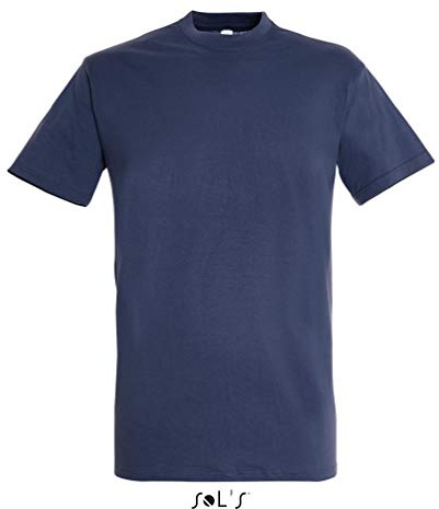 Sols - Regent - Unisex Rundhals T-Shirt , Denim , S