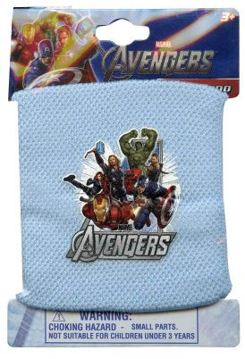Avengers Armband aus Netzstoff, Hellblau