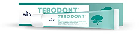 Tebodont Gel, for Intensive Care, soothes, Cares for and regenerates The Gums, Contains Tea Tree Oil