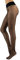 CALZITALY Trasparente Strumpfhose, Nahtlose Strumpfhose, gepunktet Strumpfhosen Damen, S, M, L, XL, XXL, Schwarz, Blau, Hautfarbe, Sun, Tan, 15 DEN, Made in Italy (M-L, Schwarz)