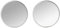 Summit RV-16P Circular Blind Spot Mirror (pack of two mirrors) Convex Mirror, Stick On Blindspot Mirror