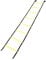 Agility Ladder, Football Training Ladder 4m 8-Rung Soccer Ball Flexibility Training Fitness Jumping Baseball Ladder for Kids Adults Sports Ladders Foot Footwork Sport Equipment Set