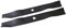 SECURA Jeu de lames (mulching) compatible avec Husqvarna LTH141 960110301 Tracteur de pelouse