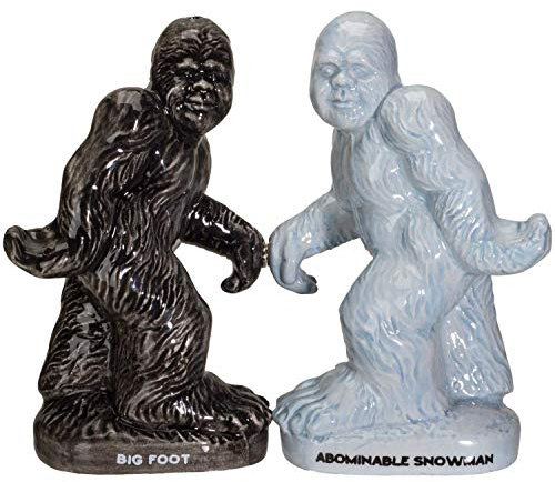 Big Foot Ceramic Salt and Pepper Shakers Set